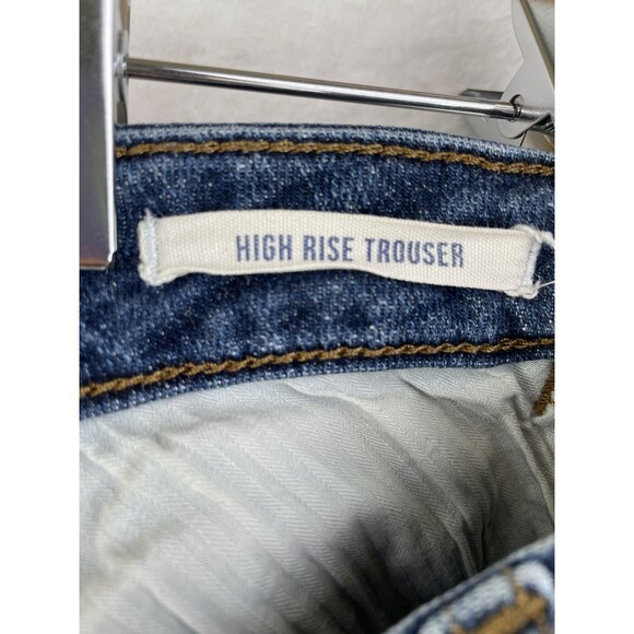 Vintage Wrangler Flare Wide Leg 31x32 (31x31) Wrangler High Rise Flare Jeans 11 - Picture 9 of 13